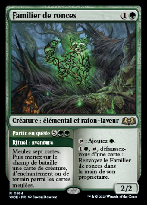 Bramble Familiar // Fetch Quest