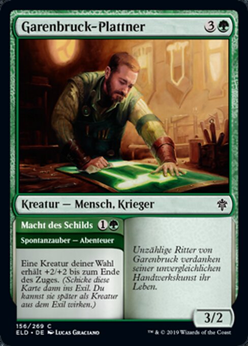 Garenbrig Carver // Shield's Might