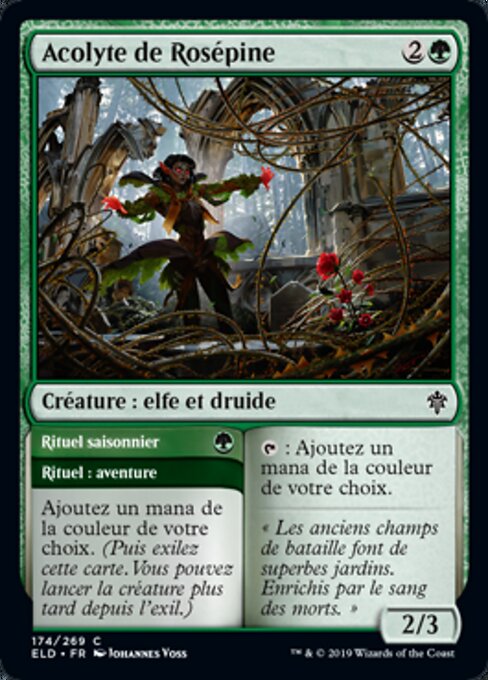 Rosethorn Acolyte // Seasonal Ritual