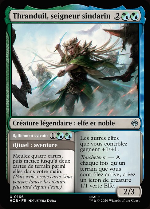 Thranduil, Sindarin Liege // Silvan Rally