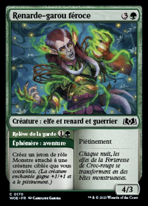 Ferocious Werefox // Guard Change