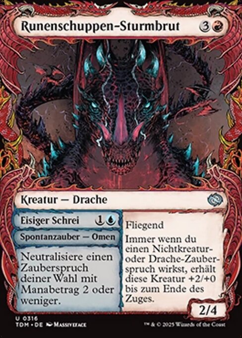 Runescale Stormbrood // Chilling Screech