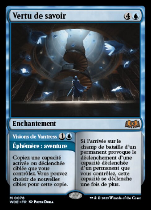 Virtue of Knowledge // Vantress Visions