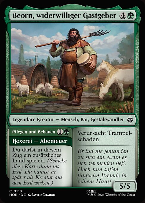 Beorn, Reluctant Host // Till and Tend
