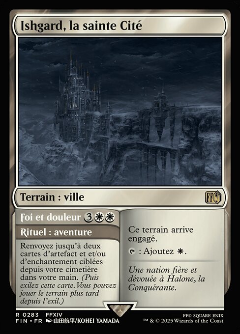 Ishgard, the Holy See // Faith & Grief