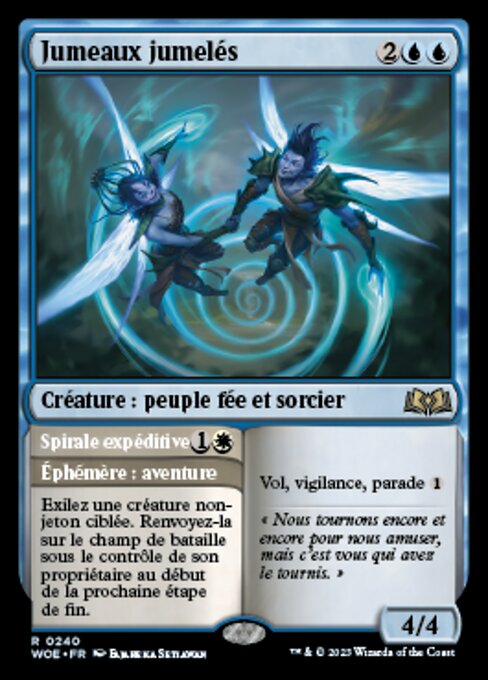 Twining Twins // Swift Spiral