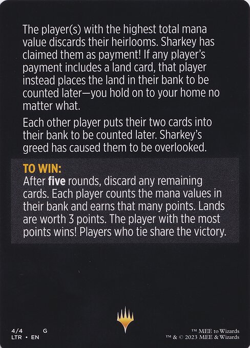 Sharkey's Tithe // Sharkey's Tithe (cont'd) - Verso