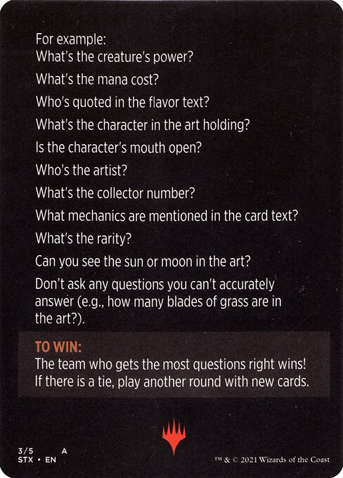 Careful Study (minigame) // Careful Study (cont'd) - Verso