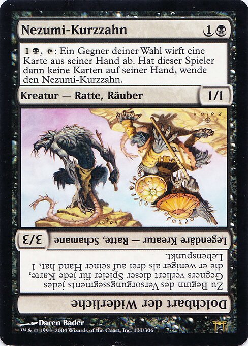 Nezumi Shortfang // Stabwhisker the Odious - Recto