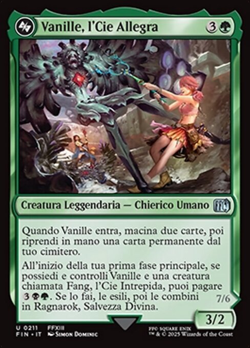 Vanille, Cheerful l'Cie - Recto