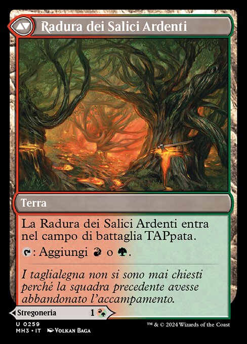 Stump Stomp // Burnwillow Clearing - Verso