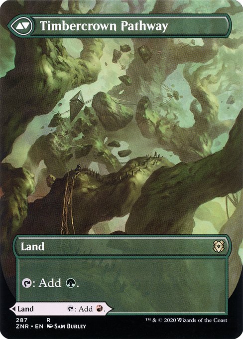 Cragcrown Pathway // Timbercrown Pathway - Verso