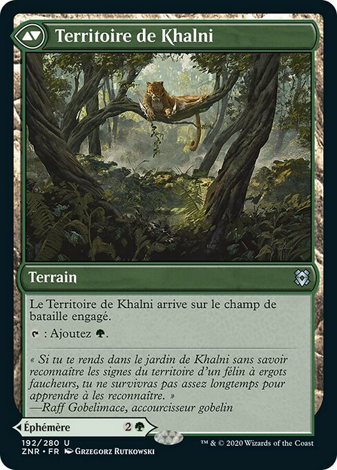 Khalni Ambush // Khalni Territory - Verso