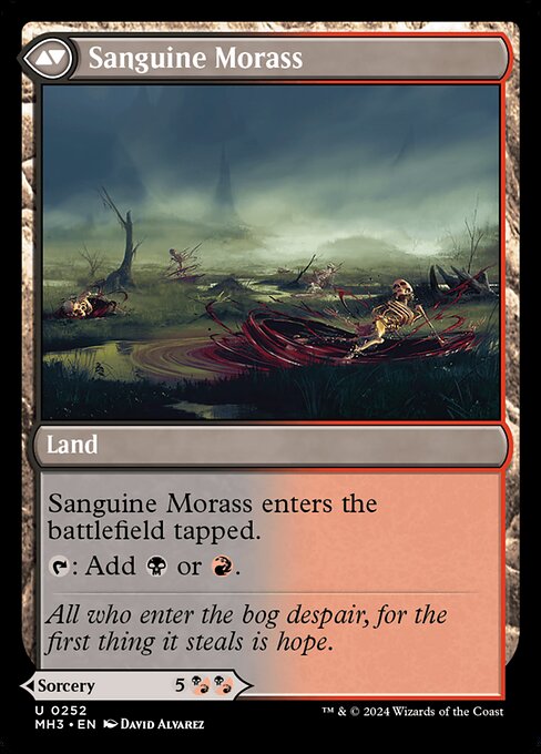 Bloodsoaked Insight // Sanguine Morass - Verso