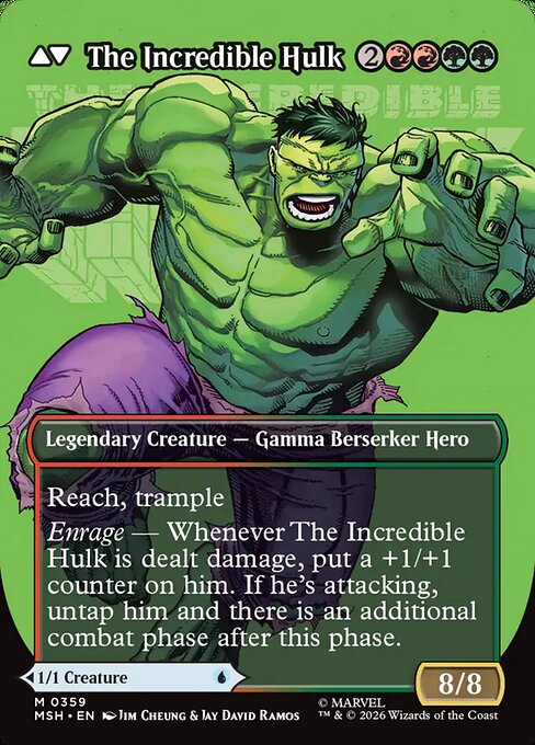 Bruce Banner // The Incredible Hulk - Verso