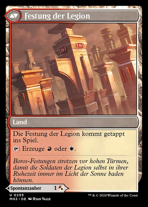 Legion Leadership // Legion Stronghold - Verso
