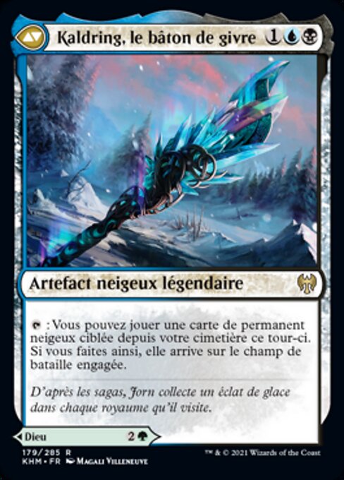 Jorn, God of Winter // Kaldring, the Rimestaff - Verso