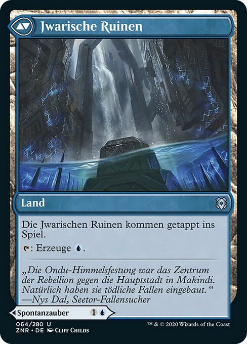 Jwari Disruption // Jwari Ruins - Verso