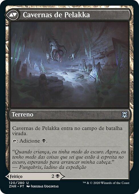 Pelakka Predation // Pelakka Caverns - Verso
