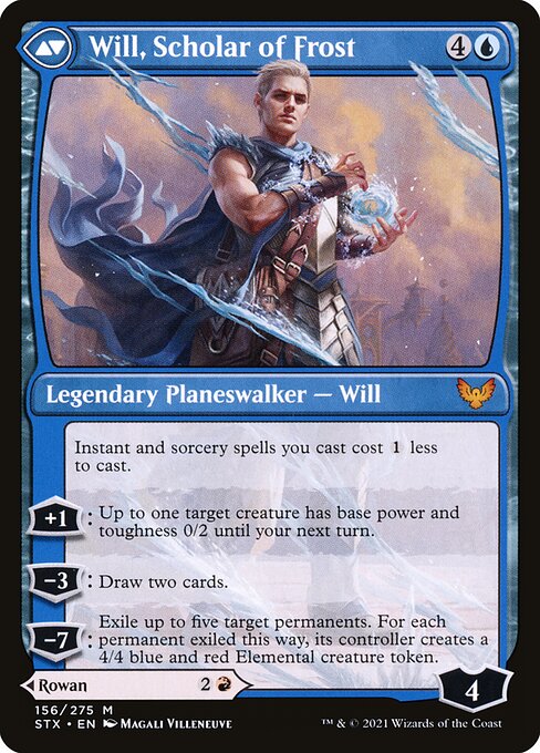 Rowan, Scholar of Sparks // Will, Scholar of Frost - Verso