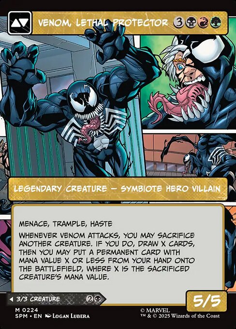 Eddie Brock // Venom, Lethal Protector - Verso