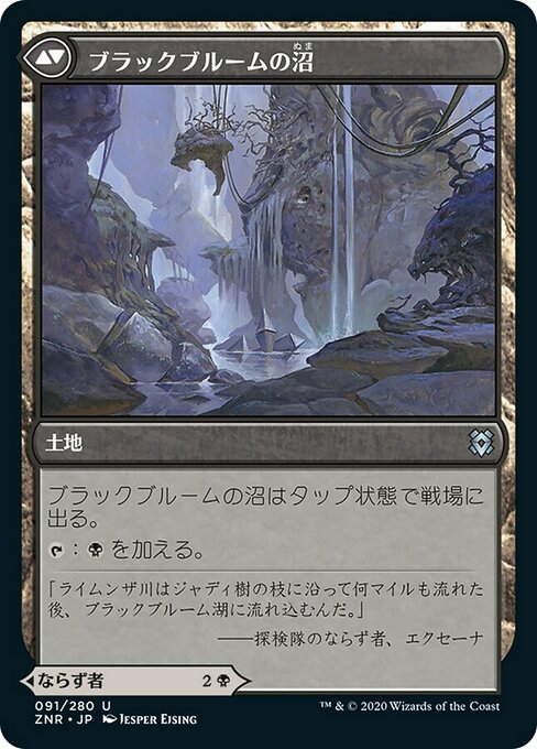 Blackbloom Rogue // Blackbloom Bog - Verso