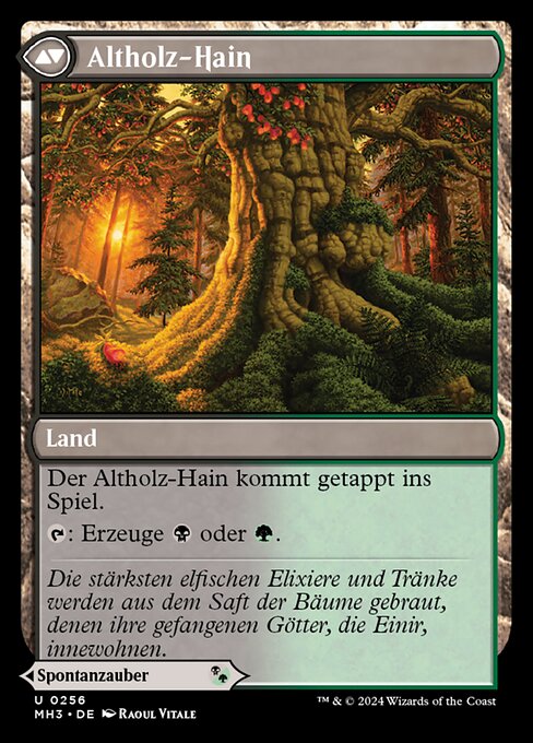 Revitalizing Repast // Old-Growth Grove - Verso