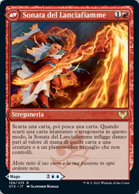 Torrent Sculptor // Flamethrower Sonata - Verso