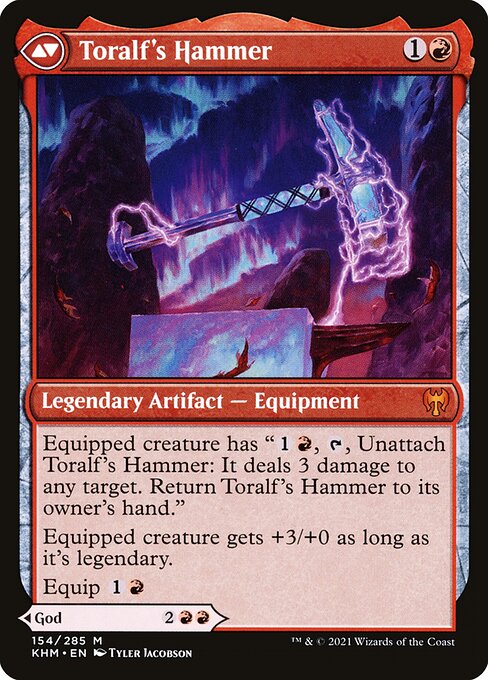 Toralf, God of Fury // Toralf's Hammer - Verso