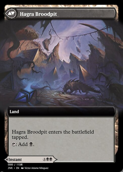 Hagra Mauling // Hagra Broodpit - Verso