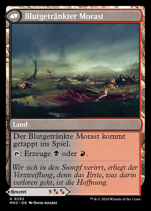 Bloodsoaked Insight // Sanguine Morass - Verso
