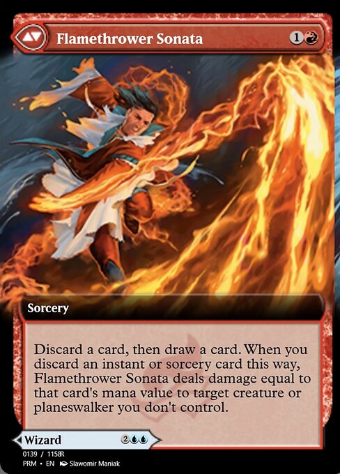 Torrent Sculptor // Flamethrower Sonata - Verso