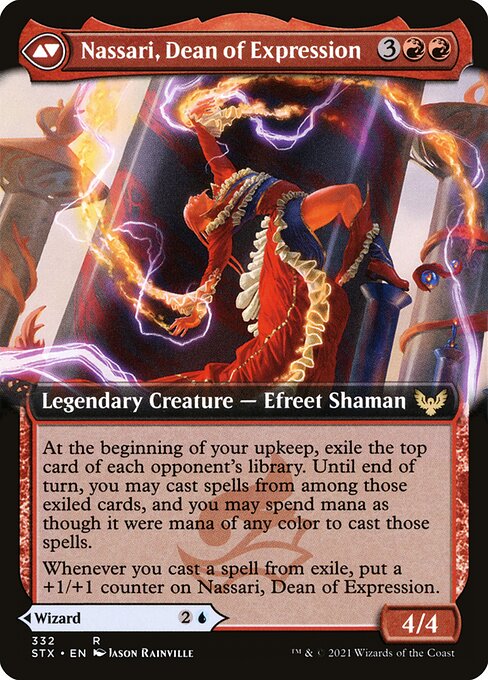 Uvilda, Dean of Perfection // Nassari, Dean of Expression - Verso