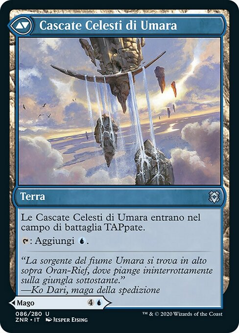 Umara Wizard // Umara Skyfalls - Verso