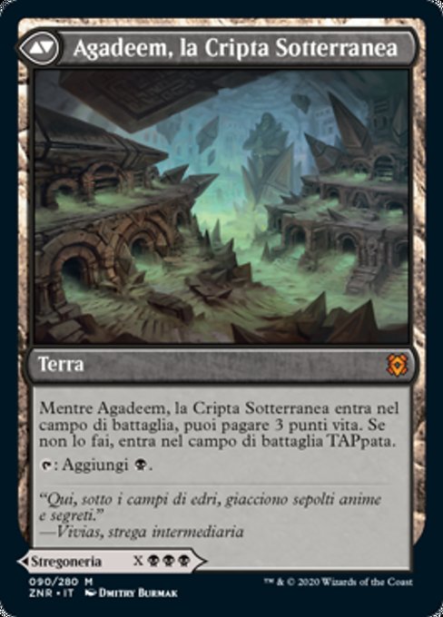 Agadeem's Awakening // Agadeem, the Undercrypt - Verso