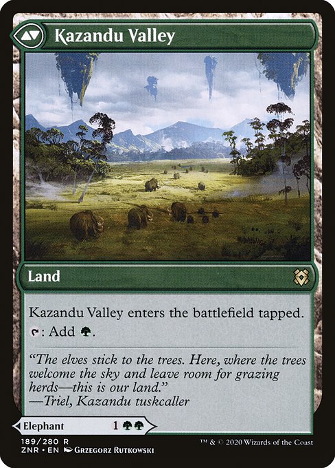 Kazandu Mammoth // Kazandu Valley - Verso
