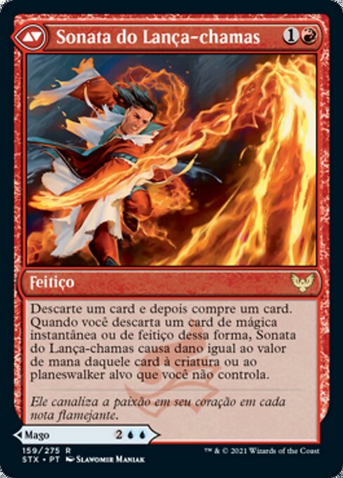 Torrent Sculptor // Flamethrower Sonata - Verso