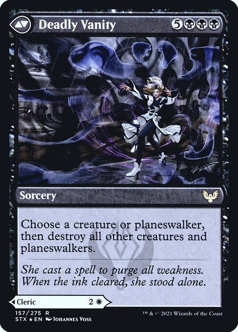 Selfless Glyphweaver // Deadly Vanity - Verso