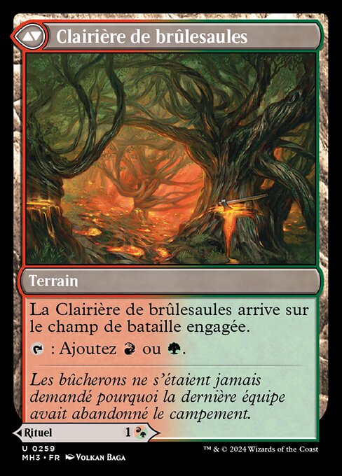 Stump Stomp // Burnwillow Clearing - Verso