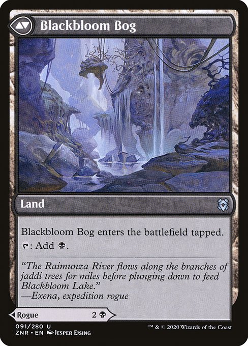 Blackbloom Rogue // Blackbloom Bog - Verso