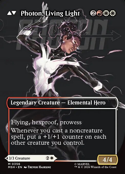 Monica Rambeau // Photon, Living Light - Verso