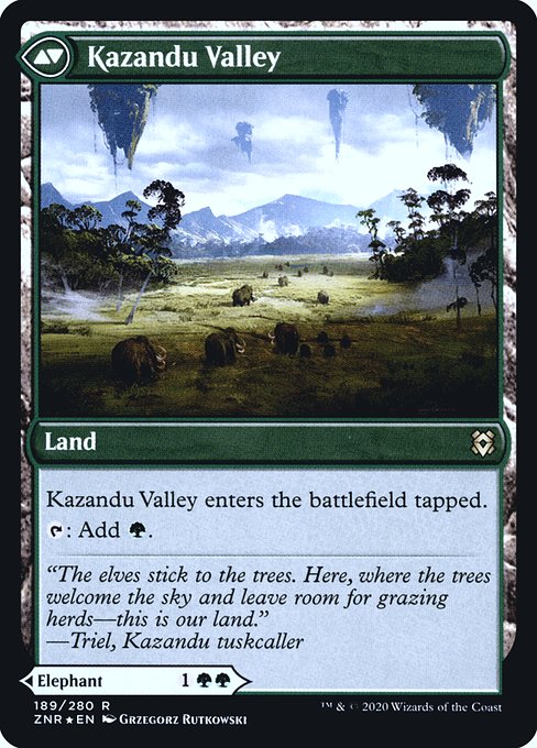 Kazandu Mammoth // Kazandu Valley - Verso