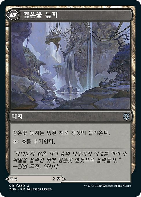 Blackbloom Rogue // Blackbloom Bog - Verso