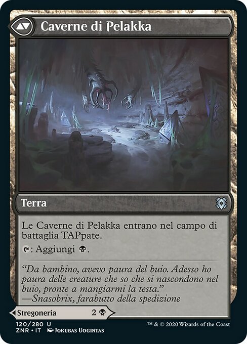 Pelakka Predation // Pelakka Caverns - Verso