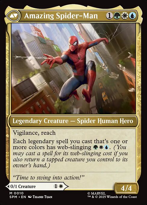 Peter Parker // Amazing Spider-Man - Verso