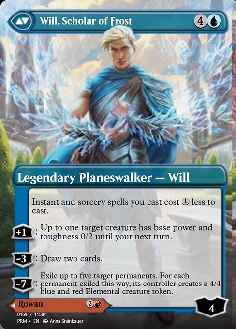 Rowan, Scholar of Sparks // Will, Scholar of Frost - Verso