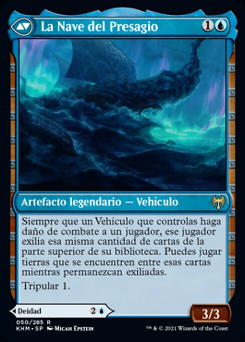 Cosima, God of the Voyage // The Omenkeel - Verso