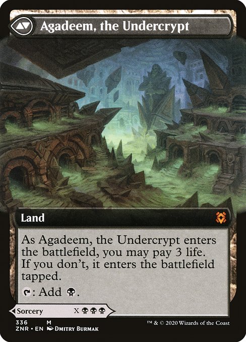 Agadeem's Awakening // Agadeem, the Undercrypt - Verso