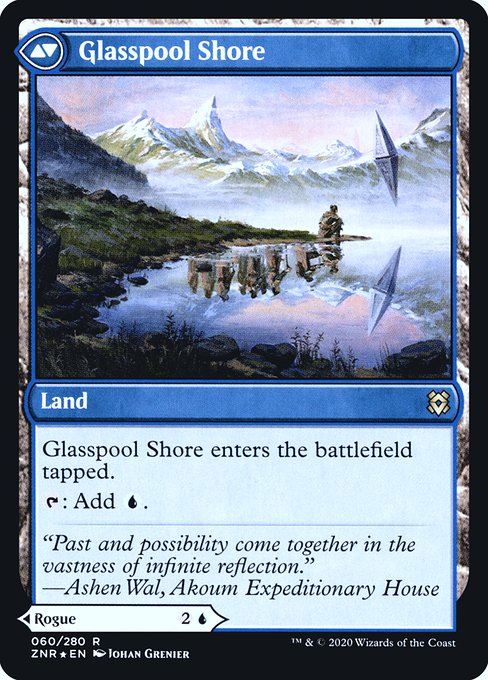 Glasspool Mimic // Glasspool Shore - Verso