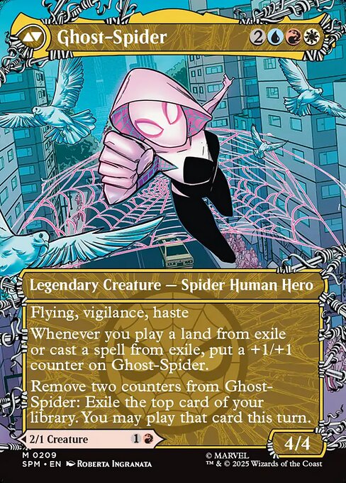 Gwen Stacy // Ghost-Spider - Verso